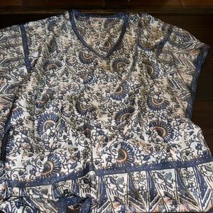 Tory Burch silk cover up